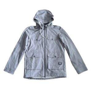 525 BENCH Men’s Lightweight Lined Zip Up Hooded Jacket - Size: Medium